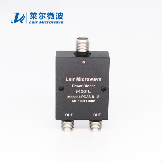 Lair RF Microwave Devices 2-Way Power Divider 8-12 GHz with Customized Connection,2-way Power Divider, RF Divider, Divider
