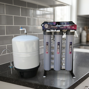 Seazen 400 GPD Réservoir sous pression pour osmose inverse SZD 208 Filtre à eau mural 44L Système de purification multi-étapes TDS - Product Image 3