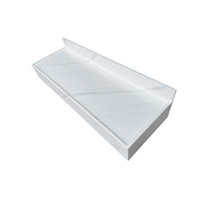 Acrylic Solid Surface Texture Pattern Marble Look Kitchen Cabinet Bathroom Vanity Durable Cultured Marble Countertop - Product Image 2