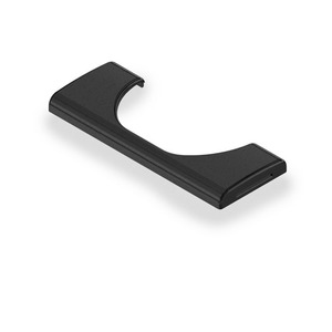 Blum1 Cache-charnière décoratif en agate lisse nickelé noir - Product Image 3