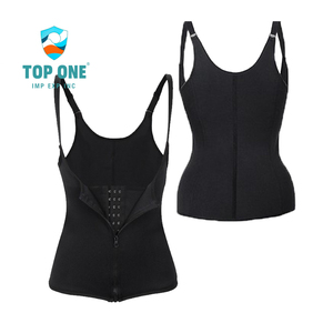 Personalizado de las mujeres sin costuras Sweatwear Cintura Trainer Tummy Belt Faja Corsé Adelgazamiento Body Shaper-Venta al por mayor - Product Image 6