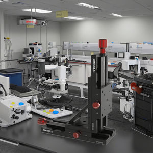 แท่นเคลื่อนที่เชิงเส้นแบบแมนนวล 2 แกน XZ แท่นเคลื่อนที่แบบแมนนวล XYZ ระบบกำหนดตำแหน่ง 2 แกน แท่นโกนิโอเมตริก แท่นเคลื่อนที่สำหรับงานออปติก - Product Image 3