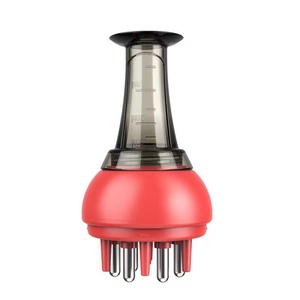 Masseur de cuir chevelu portable mini avec brosse peigne et applicateur d'huile capillaire pour traitement des racines - Product Image 3