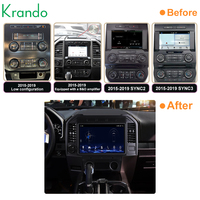 Krando 13-Zoll Android Stereo GPS-Navigation für Ford F150 Raptor 2015-2019 Android Auto Carplay WLAN-Bildschirm Autoradio-Haupteinheit BT