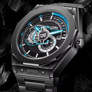 Montre automatique pour homme BG8601-S, montres de luxe, montre mécanique tendance, montres en acier inoxydable pour homme - Product Image 6