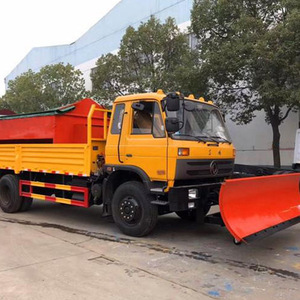 Road Snow Snow <b>Pushing</b> <b>Car</b> Four-Wheel Gasoline Snowplow Snow Clearer Driving Large Snowplough with Motor & Gear 20cm Model - Product Image 3