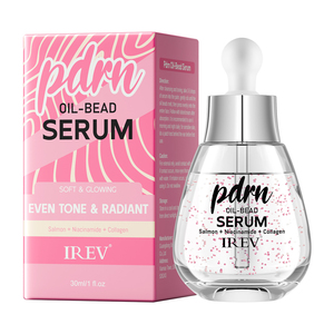 Private Label Pink Salmon PDRN Oil-Bead Serum Improving Dullness Anti Wrinkle Fading Lines Soothing Dry Skin OEM <b>Face</b> Serum - Product Image 1