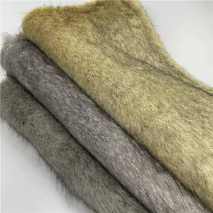 High Quality Brown Synthetic Fur Fox Fur For Collar