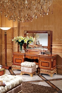 Set di mobili per la casa classici europei di lusso camera da letto king size - Product Image 4