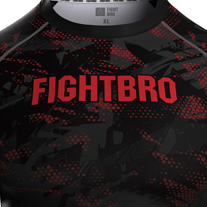 Fightbro manga corta Rashguard <span class=keywords><strong>BJJ</strong></span> <span class=keywords><strong>Manto</strong></span> - Product Image 6