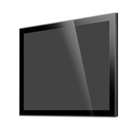 Moniteur à écran tactile PCAP étanche 1000 nits pour l'extérieur 7 8 10 12 15 17 19 21 24 27 pouces Moniteur Lcd mural industriel