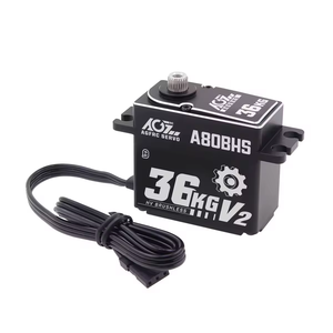 ¡Oferta! AGFRC A80BHS V2 Motor Digital Programable sin Escobillas de Alto Torque 36KG 0.071Seg HV con Engranajes de Acero Estándar para Camión 1/10 - Product Image 6