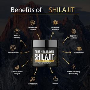 Suplementos Herbales de Vitaminas y Minerales Complejos ODM/OEM de Marca Privada para Adultos, Shilajit Natural del Himalaya para Apoyo Energético - Product Image 4