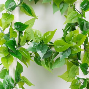 Plantes artificielles Yizhe, feuilles de Pothos, liane de 200 cm+, plastique PU, haute simulation, décoration intérieure et extérieure - Product Image 2