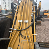 Excavatrice sur chenilles d'occasion CAT 323D de 23 tonnes, moteur CAT d'origine, système hydraulique fiable pour les travaux de terrassement