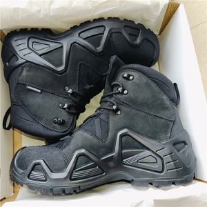 Botas Tácticas TSB07 de Camuflaje Personalizadas, Impermeables, con Plantilla y Paredes Laterales de Kevlar para Mayor Protección, Botas de Senderismo - Product Image 2