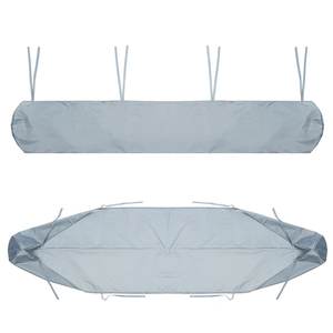 Auvent rétractable Atrium 4m x 6m en alliage d'aluminium, store enrouleur manuel extensible avec housse de protection contre la poussière et l'eau - Product Image 2