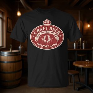 Camiseta de la Unión de Bebedores de Cerveza Artesanal de Freeport, Maine - Product Image 3
