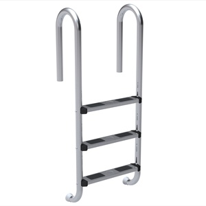 Échelle de <span class=keywords><strong>piscine</strong></span> commerciale en acier inoxydable 304, pour <span class=keywords><strong>piscine</strong></span> encastrable dans le sol - Product Image 1