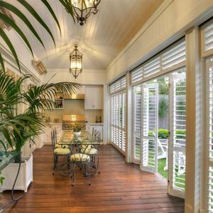 Volets de plantation horizontaux en plastique écologiques à faire soi-même en ligne avec un design moderne - Kits décoratifs en <span class=keywords><strong>PVC</strong></span> imitation bois - Product Image 5