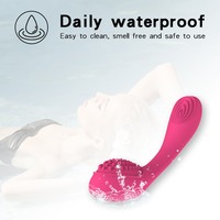 Biegsame Frauen G-Punkt Klitoris Vibrator Dildo USB Wiederauf ladbar 10 Vibrations modi Wasserdicht Leistungs starkes Double Ended Sexspielzeug