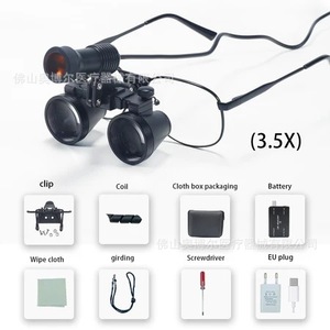 Dental Magnifying Glasses 2.5x 420 Metal Frame Medical Surgical Examination Equipment - Product Image 5