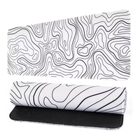 Base antidérapante de qualité commerciale Surface facile à nettoyer Tapis de bureau en caoutchouc Environnements de bureau à trafic élevé Tapis de souris étanche