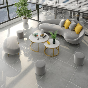 Set di Divani in Velluto OEM ODM per Designer d'Interni, Ufficio Moderno, Reception, Vendita Diretta dalla Fabbrica, Divani Componibili Moderni in Velluto - Product Image 2