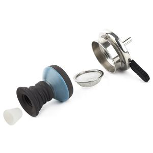 Foyer de Chicha Premium en Céramique avec Grilles à Tabac en Acier Inoxydable, Porte-Charbon et Accessoires LM-B161 - Product Image 2