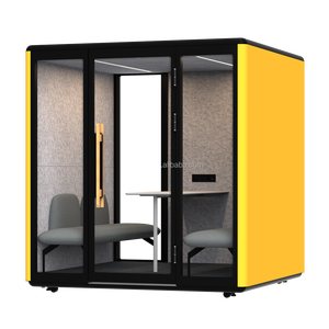 أفضل 10 كبائن مكتبية حديثة عازلة للصوت مع عزل حراري للمكاتب المنزلية والمباني المكتبية - تصميم معياري بسعر الجملة - Product Image 5