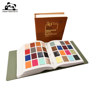 Set di Campioni di Colori in Pelle Direttamente dalla Fabbrica, Personalizzabile con Logo e Dimensioni per Hotel e Ristoranti - Product Image 2