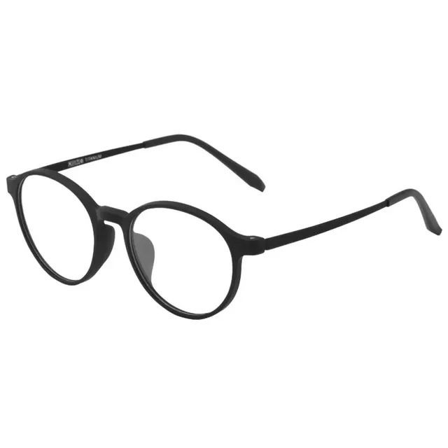MOSI 3050 Ultralight titanyum TR90 miyopi gözlük Retro yuvarlak optik reçete gözlük çerçeve erkekler ve kadınlar Unisex 2 adet