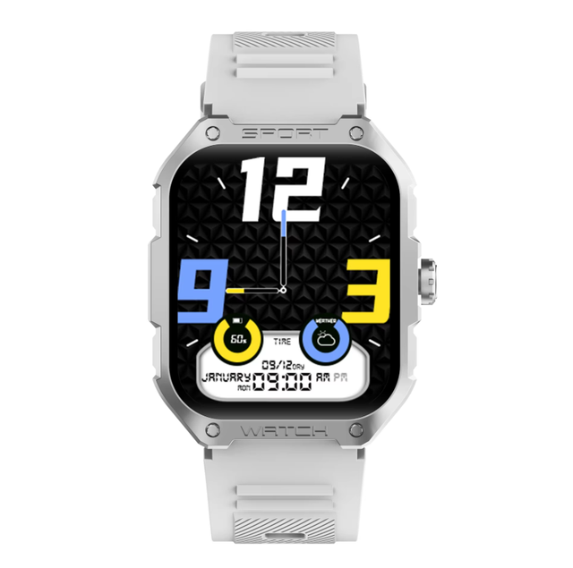 Smart Watch 1.83 Inch TFT Screen IP68 Waterproof BLE5.2 Bluetooth AI Voice Assistant Multi Sport Modes Health Wristwatch