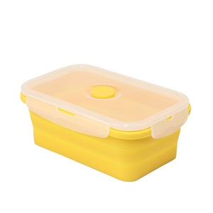 Best Selling Soft Comfortable and Warm Folding Silicone School <b>Lunch</b> Box - Product Image 2