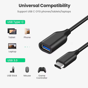 <span class=keywords><strong>Cable</strong></span> Adaptador OTG USB <span class=keywords><strong>C</strong></span> USB3.1 a USB <span class=keywords><strong>3.0</strong></span> <span class=keywords><strong>Tipo</strong></span> <span class=keywords><strong>C</strong></span> de Alta Calidad y Bajo Precio - Product Image 4