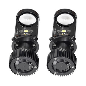 Nouveau phare LED neutre 6000K, lampe à œil de poisson Y6D Y8 Y7D, lentille H4 pour voiture, moto, compatible VW Amarok Accord X3 Hilux X5 12V - Product Image 4