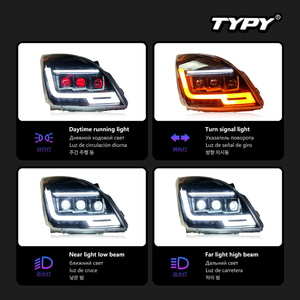 ชุดแปลงเลนส์ไฟหน้า LED สำหรับ Toyota Land Cruiser Prado ปี 2003-2009 พร้อมไฟวิ่งกลางวันและไฟเลี้ยวแบบ Sequential - Product Image 3