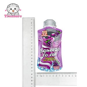 Bolsas <span class=keywords><strong>de</strong></span> gelatina exprimibles <span class=keywords><strong>de</strong></span> varios sabores, bocadillos <span class=keywords><strong>de</strong></span> gelatina exprimibles surtidos con sabor a frutas - Product Image 2