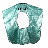 Nouveautés Fashion Blink Cape de Barbier Anti-Poussière en Polyester pour Salon, Cape de Coiffure Outil de Barbier