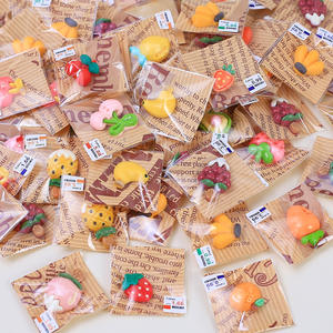 Manna Mix – Breloques en résine DIY pour coques de téléphone créatives, motifs multiples, mini-gâteaux, pains et aliments, jouets de dessin animé - Product Image 3