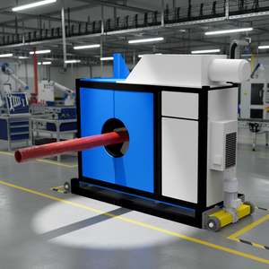 Peralatan Inspeksi Permukaan Pipa Baja Panas 3D dengan Kecepatan Pipa Baja Standar Tinggi ≤ 7 m/s - Product Image 1