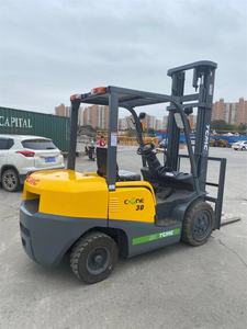 Venta caliente Original TCM25 TCM30 Diesel 3 toneladas 2.5Ton Carretilla elevadora Altura de elevación 3M Carretillas elevadoras Tcm de segunda mano para la venta - Product Image 6