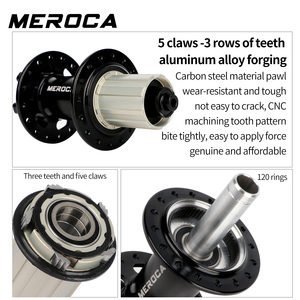Cubos de Bicicleta para Freio a Disco Dianteiro/Traseiro em Liga de Alumínio 32 Furos MTB com Blocagem Rápida e Rolamentos Selados 100/135mm – Acessórios para Bicicleta de Montanha - Product Image 5