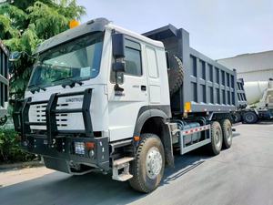 Sinotruk Howo Nuevo 6x4 371 Camión volquete Camión diésel pesado con dirección izquierda Garantía completa y protección mental de cara antigua - Product Image 6