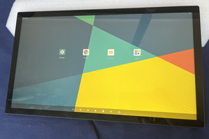 15.6 inch thương mại màn hình cảm ứng android11 2 + 32GB tất cả trong một máy tính bảng màn hình LCD Màn Hình Xe Buýt hoặc xe hiển thị quảng cáo hiển thị - Product Image 4