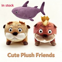 Nuevo Peluche Transfronterizo Hoppers: Plan de Transformación de Castor, Muñeco de Peluche Animado con Relleno de Algodón PP, 31-50cm