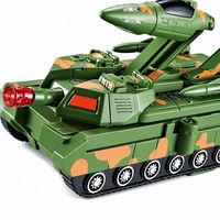 2026 Sıcak Fırsat Dayanıklı Tanktan Uçağa Dönüştürülebilir Oyuncak STEM Eğitici Hediye Erkek Çocuklar İçin Açık Hava Oyunu