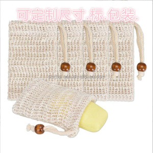 <span class=keywords><strong>Bolsas</strong></span> <span class=keywords><strong>de</strong></span> jabón <span class=keywords><strong>de</strong></span> sisal <span class=keywords><strong>de</strong></span> algodón natural <span class=keywords><strong>para</strong></span> <span class=keywords><strong>ganchillo</strong></span>, exfoliantes con cordón, OEM, bolsa <span class=keywords><strong>de</strong></span> malla <span class=keywords><strong>de</strong></span> yute y cáñamo <span class=keywords><strong>para</strong></span> jabón, <span class=keywords><strong>para</strong></span> ducha - Product Image 2