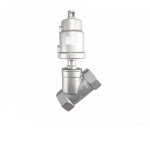 Valvola Angolare Pneumatica a Due Vie Acarps 1/2" 3/4" 1" in Acciaio Inox 304 con Filettatura Femmina, 16 bar, per Gas, Acqua Calda, Aria, Garanzia 1 Anno - Product Image 3
