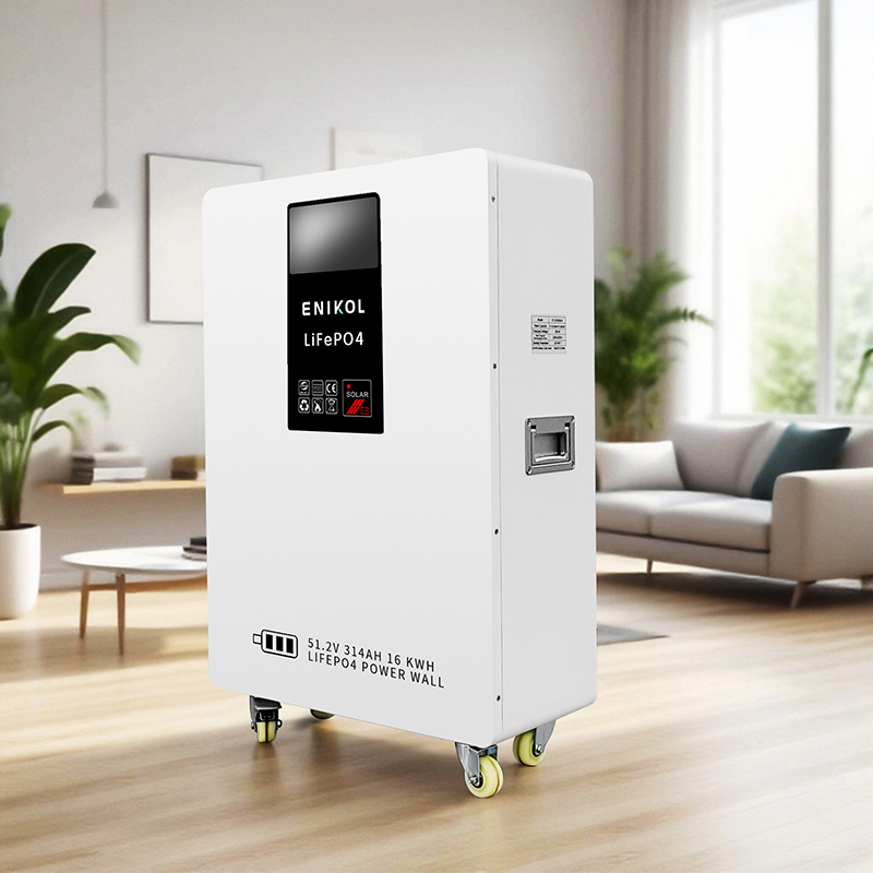 51.2V 16kWh LiFePO4 Battery 300Ah 314Ah Vertical Home Energy Storage System With Touchscreen Smart BMS · image 5